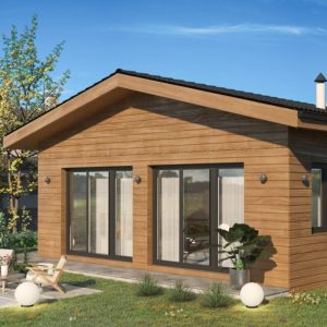 94 M2 Tek Kat Çelik Konut