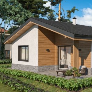 110 M2 Tek Kat Çelik Konut