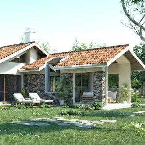 95 M2 Tek Kat Çelik Konut